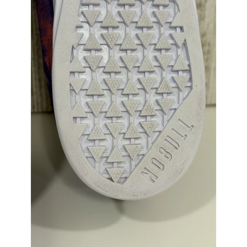 NOBULL Tie Dye Trainer Canvas Lace Up Sneakers Sz W 9 / M 7.5